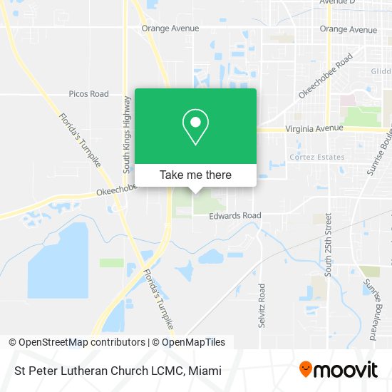 St Peter Lutheran Church LCMC map