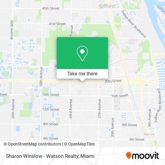 Mapa de Sharon Winslow - Watson Realty