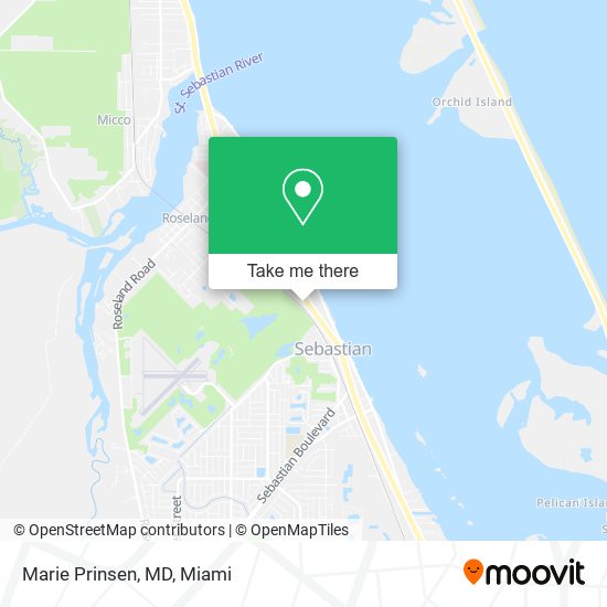 Mapa de Marie Prinsen, MD