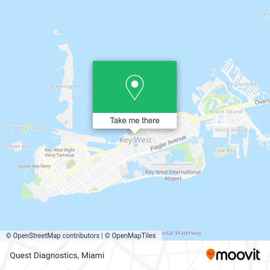 Quest Diagnostics map
