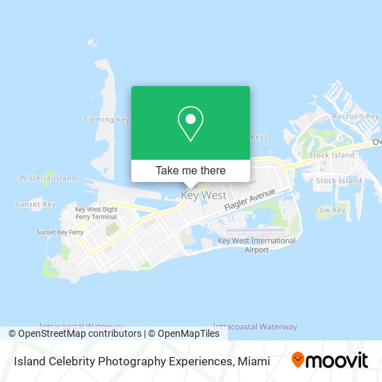 Island Celebrity Photography Experiences map