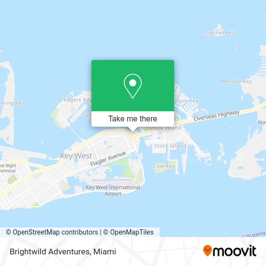 Brightwild Adventures map