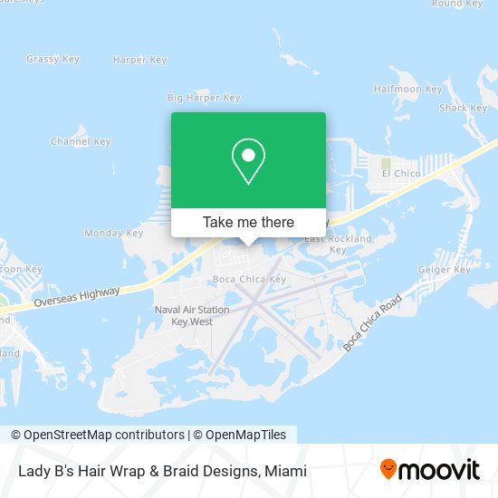 Mapa de Lady B's Hair Wrap & Braid Designs