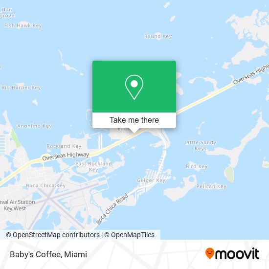 Baby's Coffee map