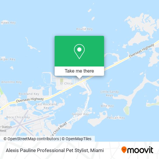 Alexis Pauline Professional Pet Stylist map