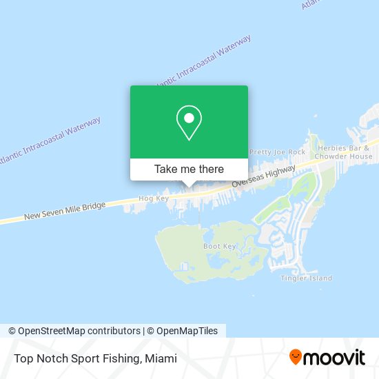 Top Notch Sport Fishing map