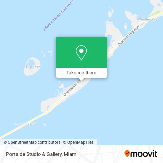 Portside Studio & Gallery map