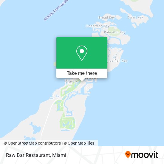 Mapa de Raw Bar Restaurant