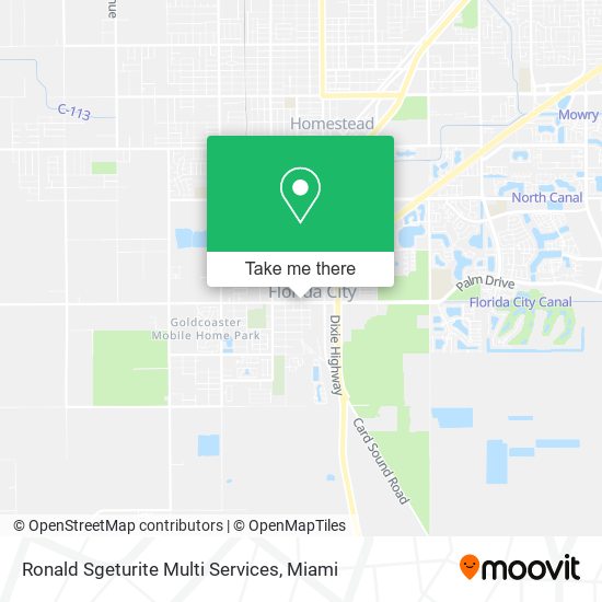 Mapa de Ronald Sgeturite Multi Services