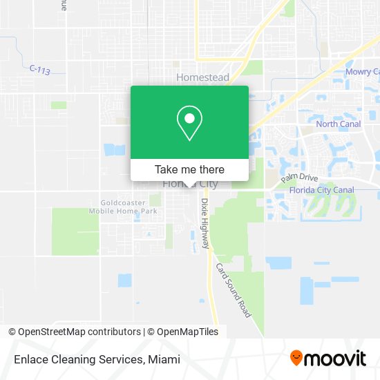 Enlace Cleaning Services map