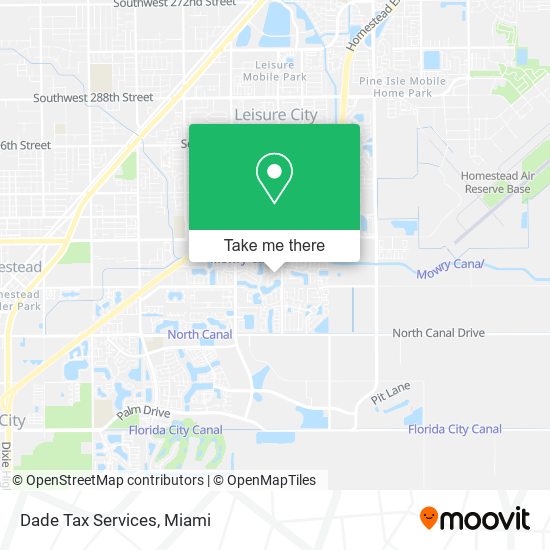 Dade Tax Services map