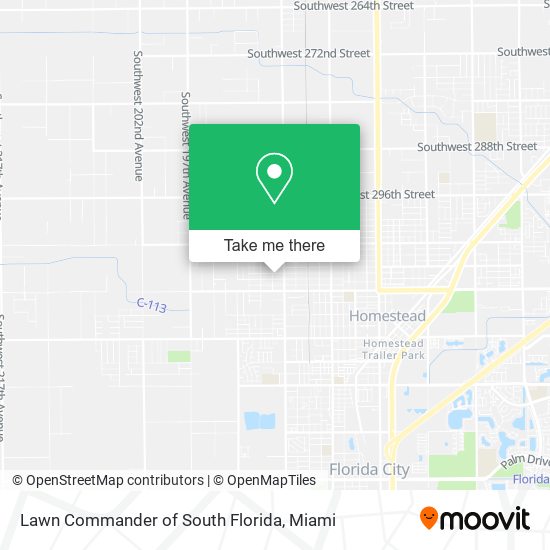 Mapa de Lawn Commander of South Florida