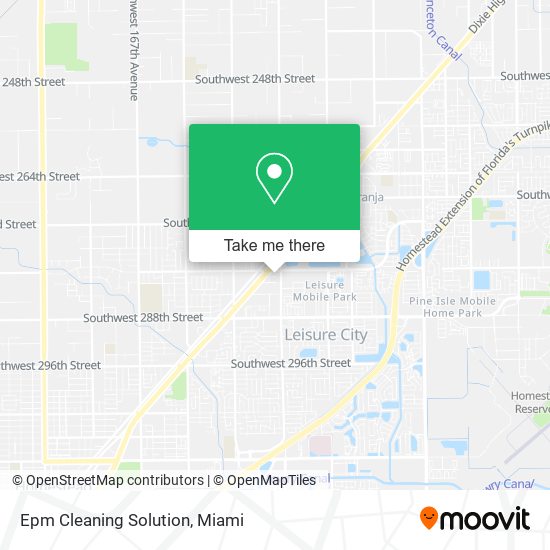 Epm Cleaning Solution map