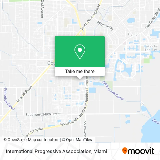 International Progressive Assoociation map