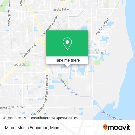 Miami Music Education map