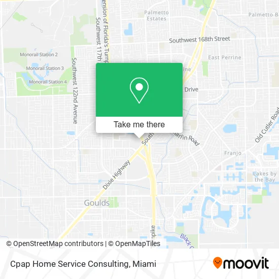 Mapa de Cpap Home Service Consulting