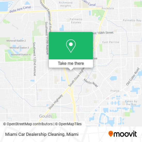 Mapa de Miami Car Dealership Cleaning