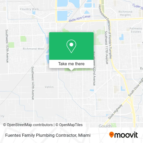 Fuentes Family Plumbing Contractor map