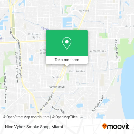 Nice Vybez Smoke Shop map