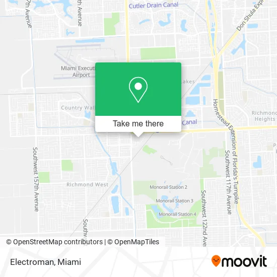 Electroman map