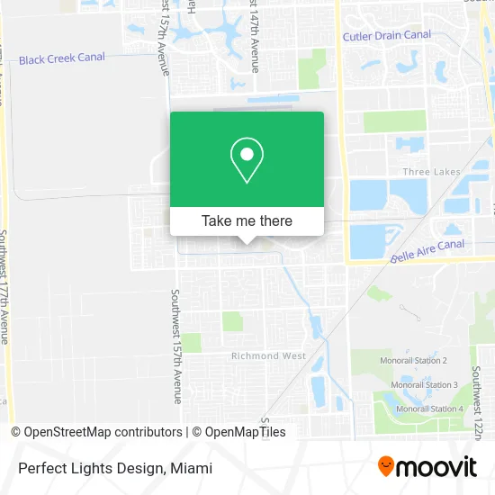 Perfect Lights Design map