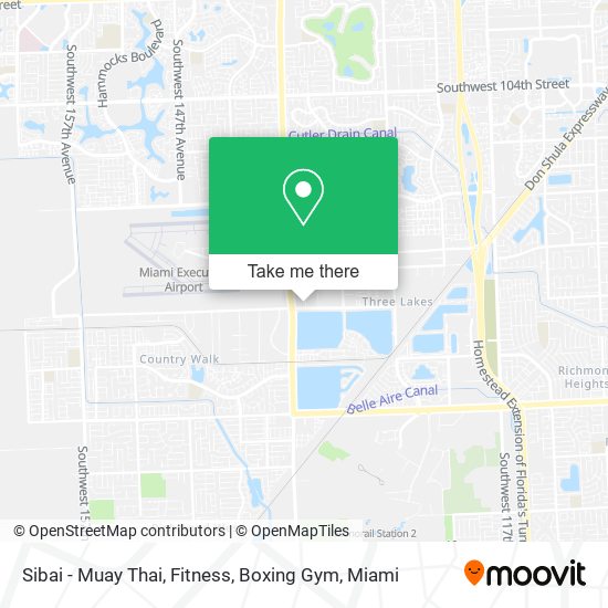 Mapa de Sibai - Muay Thai, Fitness, Boxing Gym