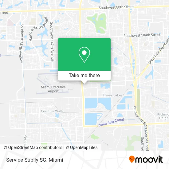 Service Suplly SG map