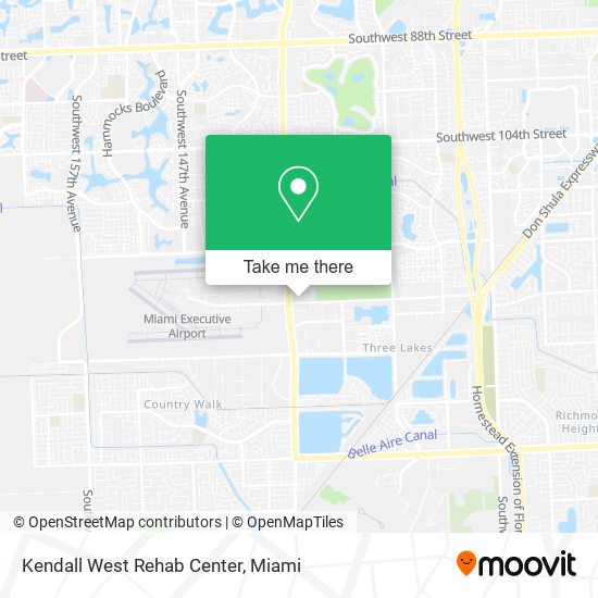 Mapa de Kendall West Rehab Center