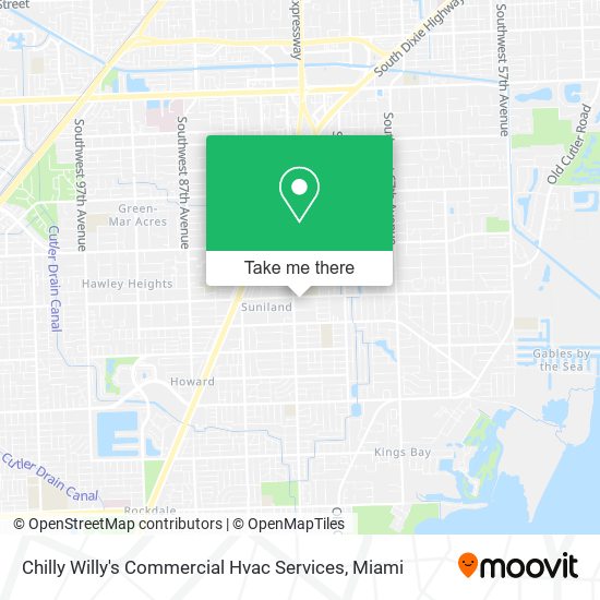 Mapa de Chilly Willy's Commercial Hvac Services