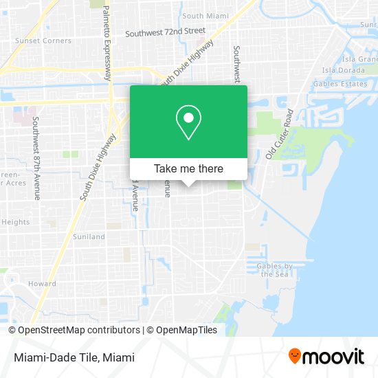 Miami-Dade Tile map