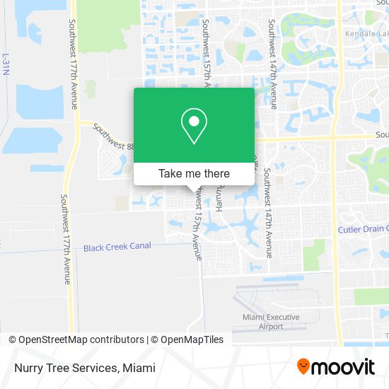 Nurry Tree Services map