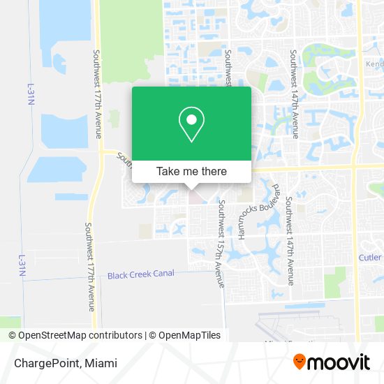 ChargePoint map