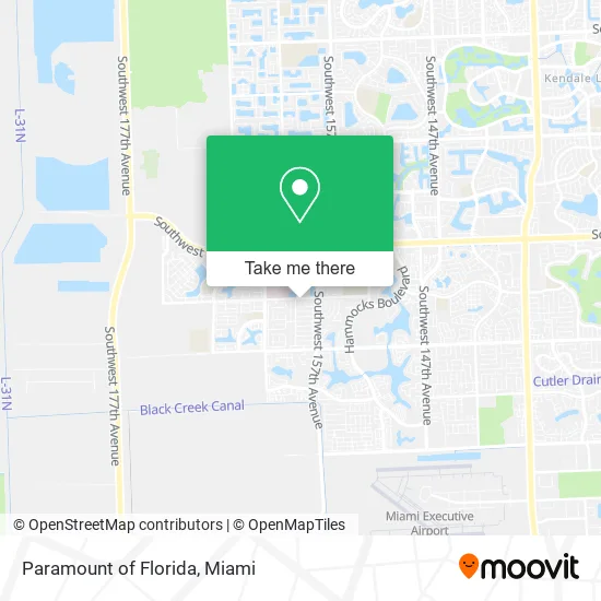 Paramount of Florida map