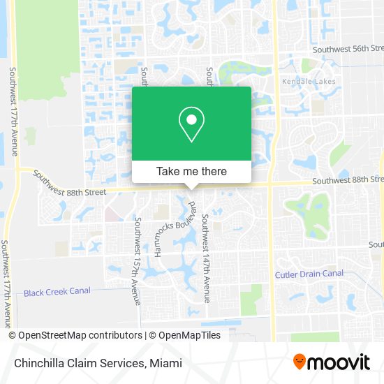 Chinchilla Claim Services map