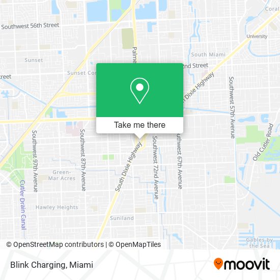 Mapa de Blink Charging