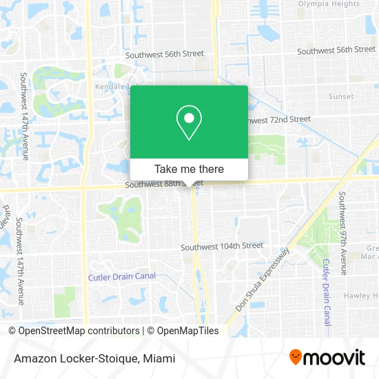 Amazon Locker-Stoique map