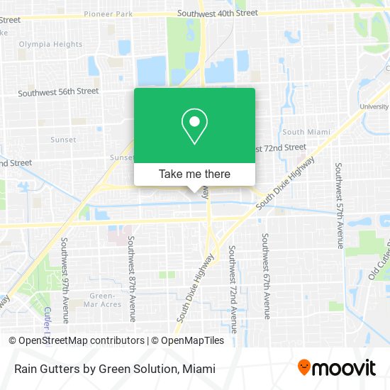 Mapa de Rain Gutters by Green Solution