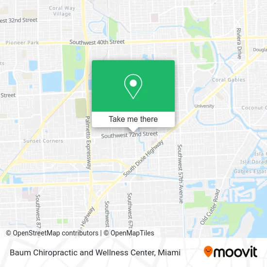 Baum Chiropractic and Wellness Center map