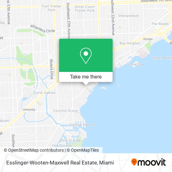 Esslinger-Wooten-Maxwell Real Estate map