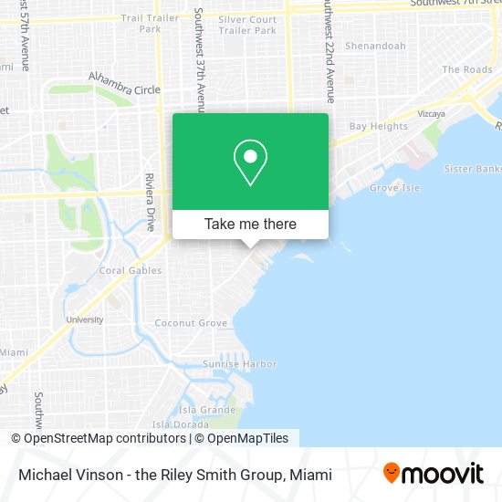 Michael Vinson - the Riley Smith Group map