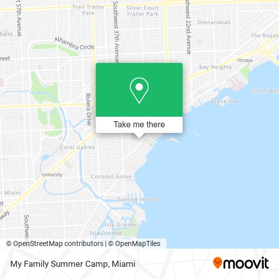 My Family Summer Camp map