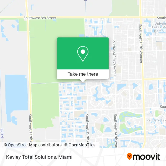 Kevley Total Solutions map