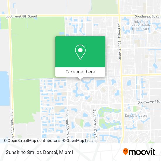 Sunshine Smiles Dental map