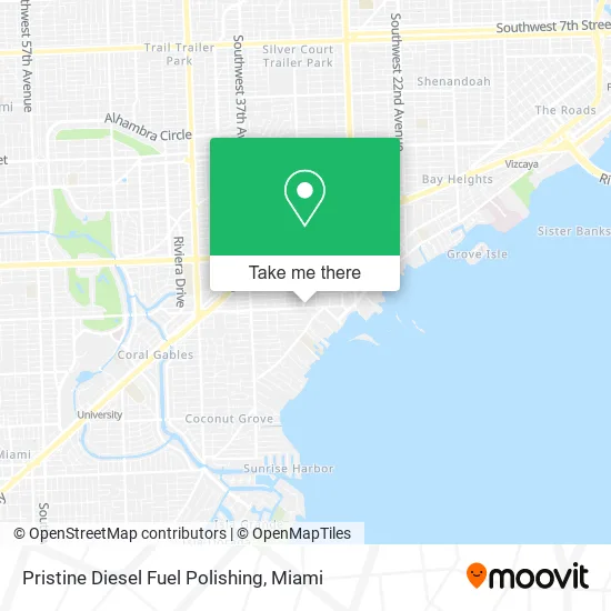 Pristine Diesel Fuel Polishing map