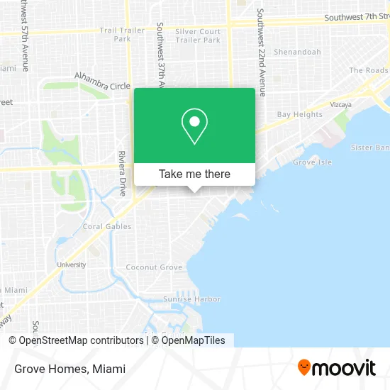 Grove Homes map