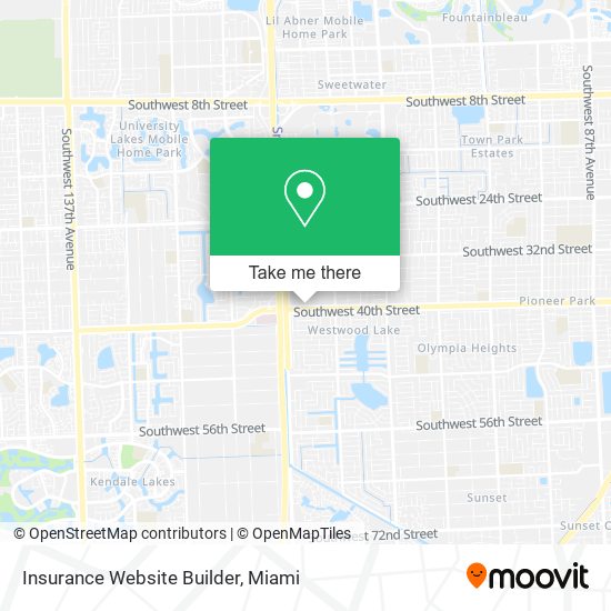 Mapa de Insurance Website Builder