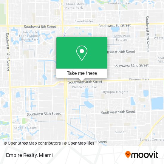 Empire Realty map