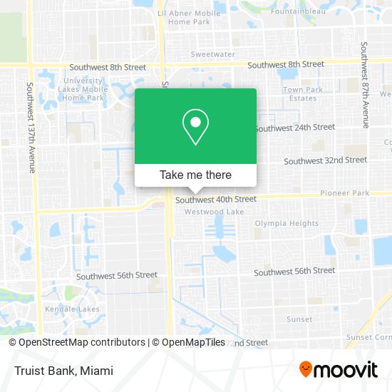 Truist Bank map