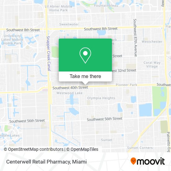 Centerwell Retail Pharmacy map