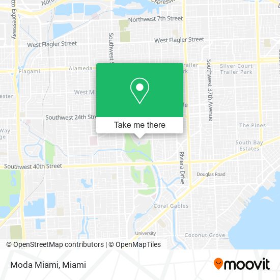 Moda Miami map